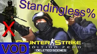 Is it Possible to Beat Counter Strike Condition Zero Deleted Scenes without Standing (Stream #1)