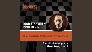 Five Easy Pieces for Piano Duet (1917) : 5. Galop
