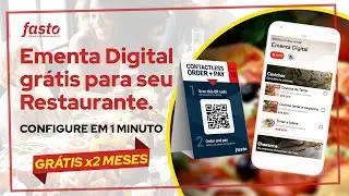 Criar Ementa Digital gr&aacute;tis para seu Restaurante.