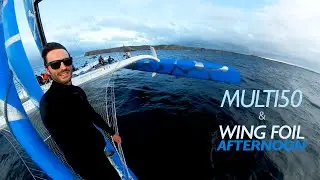 MULTI50 & WINGFOIL afternoon - By Antoine Auriol