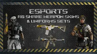 R6 Share - Weapons Skins and Uniforms Sets Showcase - Operation North Star - Rainbow Six Siege