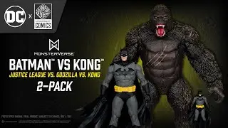 NEW DC x Legendary Comics&trade; Batman&trade; vs Kong&trade; 2-Pack | Action Figure Showcase