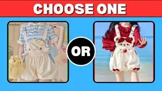 Would You Rather - Choose Your Perfect School Outfit 🎒🤑🌈📓 Quizy Whiz