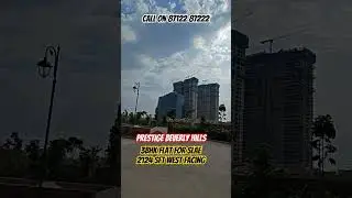 3BHK Flat for Sale in Prestige Beverly Hills (2124 sq ft) - Narsingi #Prestige #3BHK #premiumflats