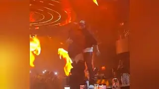 Ashanti, Looking So Fly In Vegas As The Crowd Goes Crazy With Nelly's Surprise Appearance