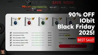 IObit Black Friday 2025 Deal &mdash; Up to 90% OFF! Advanced SystemCare, Driver Booster & More