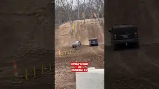 Cybertruck против Hummer EV!....кто победит??