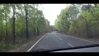 Hathi Nala 16 Kms. Long forest road in Sonebhadra District of Uttar Pradesh