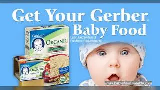 Get Your Gerber Baby Food Sample! 2019 Promo