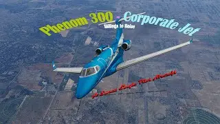 X-Plane 12:   Phenom 300 Corporate Jet Billings to Boise (KBIL  -KBOI) | General Aviation