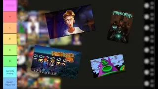Point and Click Adventure Game Tierlist