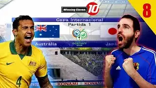 COME&Ccedil;A A COPA DO MUNDO 2006! - Winning Eleven 10 PS2 Nippon Challenge #8 - WINNING ELEVEN 10 PT-BR