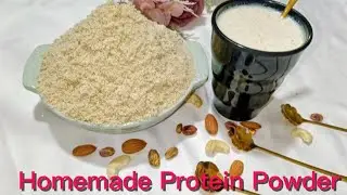 Homemade Protein Powder || Bacchon Ki Height Badhane Ka Protein Powder || @Cookingwithkhann 