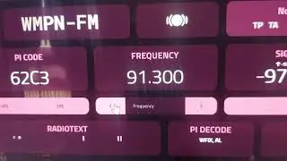 My FM DX Webserver LIVE - FM DX of WMPN @ 91.3 MHz from Jackson Mississippi into Yonkers NY