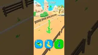 Shape-shifting Funny Race All Level Gameplay Walkthrough Master Level #1057 BeamNG.drive #Shorts
