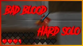 Hypixel Zombies - Bad Blood Hard Solo WIN