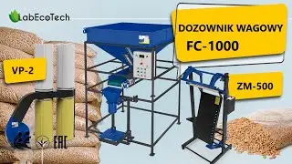 Napełnianie i pakowanie pelletu - Wagoworkownica / dozownik wagowy 