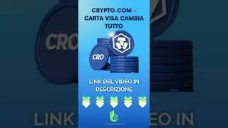 CRYPTO COM   CARTA VISA CAMBIA TUTTO 🔥🔥🔥