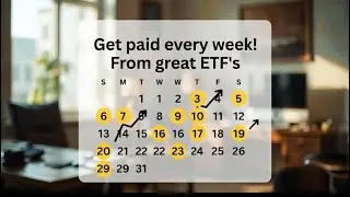 Получайте еженедельные выплаты от ОТЛИЧНЫХ ETF! Замечательные ETF, выплаты по которым производятс...