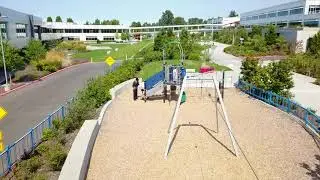Soccer and Zipline at GooglePark Kirkland
