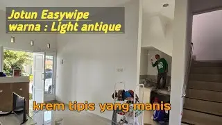 Warna Dinding Krem Yang Oke - Light Antique by Jotun Easywipe