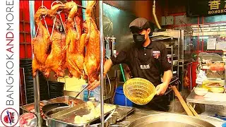 Amazing 200 Years Old Market in Bangkok Chinatown at Noon