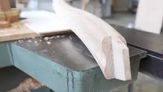 Artigianato tradizionale in legno: realizzazione di un corrimano in rovere per scala