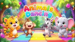 Happy Animals Dance Show | 3D Cute Cartoon | Funny Dancing Animals
