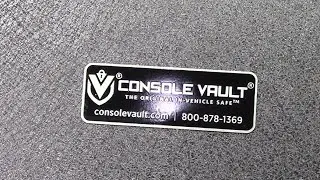 Console Vault. Safe for 5th Gen Ram BigHorn under seat storage locker.