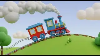 Singing Toy Train Song | Fun Kids Song | Preschool Sing Along