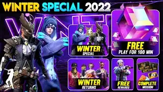 WINTER EVENT FREE FIRE 2022 🤯| FREE FIRE NEW EVENT | FREE FIRE WINTERLAND EVENT | WINTER WISH EVENT