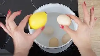 Drop a Lemon Slice in Boiling Eggs &ndash; You'll Never Go Back!