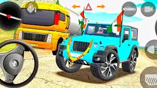 Modified Mahindra Thar😈Games:Indian Blue Thar (Gadi Wala Games) Car Game Android Game - #2025