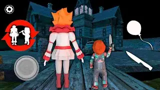 Playing As Pennywise and Chucky In Granny 3! Mod menu
