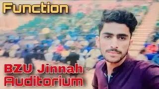 Function At Jinnah Auditorium BZU Multan😍😘❤ | Honey Khan