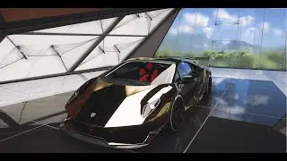 FH5 - Overtake Rain & Traffic - Tour of the Island - X - Lamborghini Sesto Elemento FE