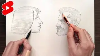 Drawing with two hands - Ambidextrous