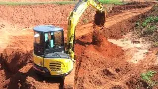 VIO55 Yanmar Mini Escavadeira