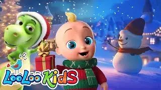 Zigaloo's Roaring Christmas Wish 🦖 LooLoo Kids Holiday Song 🎄 Fun Nursery Rhymes and Christmas Magic