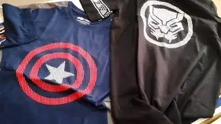 THE SOULED STORE T-SHIRTS REVIEW | BLACK PANTHER & CAPTAIN AMERICA MERCHANDISE