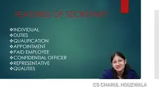 11TH STATE BOARD - SP | FEATURES OF SECRETARY (LECTURE-3) | AASAWA BROTHERS