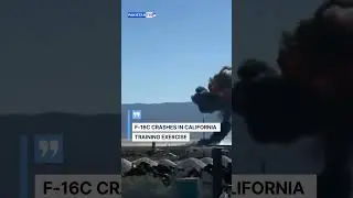 Thunderbirds F-16C crashes during training.#California #US #Airforce #PakistanTV #PakistanTVGlobal