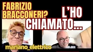 Fabrizio BRACCONERI e il suo VIDEO VIRALE sull&rsquo;AUTO ELETTRICA: l&rsquo;ho CHIAMATO 😄😗
