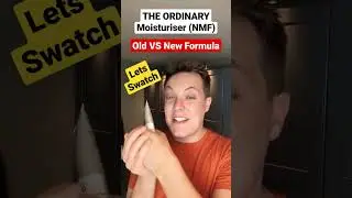 😳Old Vs New Formulation - THE ORDINARY Natural Moisturizing Factors (NMF) #shorts