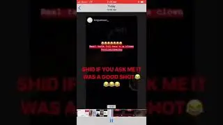 Lil herb and king Samson arguing on Snapchat