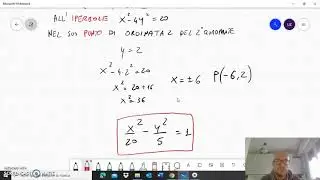 7 tangente all'iperbole formula di sdoppiamento