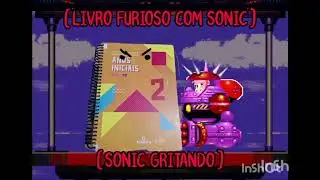REUPLOAD. LIVRO 2&ordm; ANO VOLUME 4 FICOU MUITO FURIOSO COM SONIC.