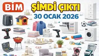 BİM 30 OCAK 2026 | CAM & Z&Uuml;CCACİYE &Uuml;R&Uuml;NLERİ | BİM &Ccedil;EYİZLİK