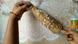 DIY Jute Rope Bottle Decoration ideas Home Decorating Handmade Ideas Art 5 Minute Crafts Bottles