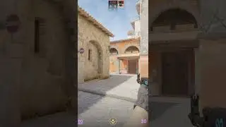 Flash For RETAKE MID On Inferno In CS2 #cs2 #shorts